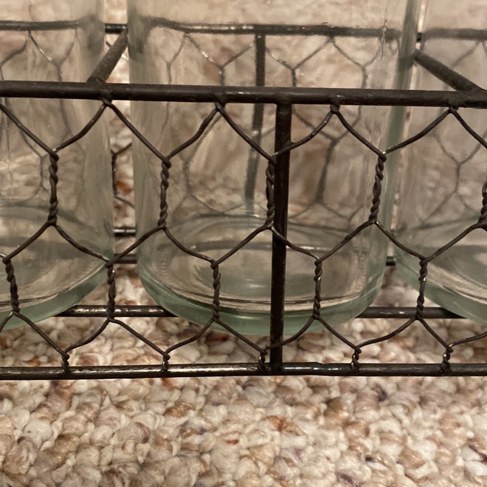 Triple Vase Table Decor Set - Picture 6 of 7